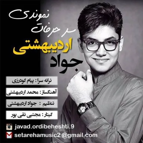دانلود آهنگ جواد اردیبهشتی به نام سر حرفات نموندی