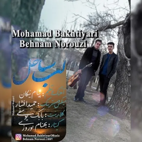 دانلود آهنگ محمد بختیاری و بهنام نوروزی به نام لب ساحل