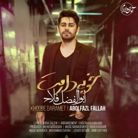 دانلود آهنگ ابوالفضل فلاح به نام خوبه دارمت + متن آهنگ
