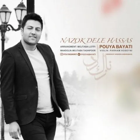 دانلود آهنگ پویا بیاتی به نام نازک دل حساس + متن آهنگ