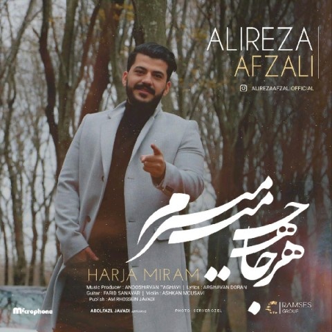 علیرضا افضلی هرجا میرم