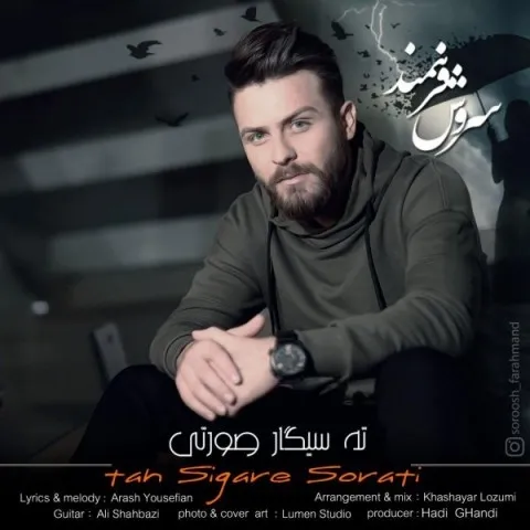 دانلود آهنگ سروش فرهمند به نام ته سیگار صورتی + متن آهنگ