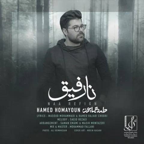 دانلود آهنگ حامد همایون به نام نارفیق + متن آهنگ