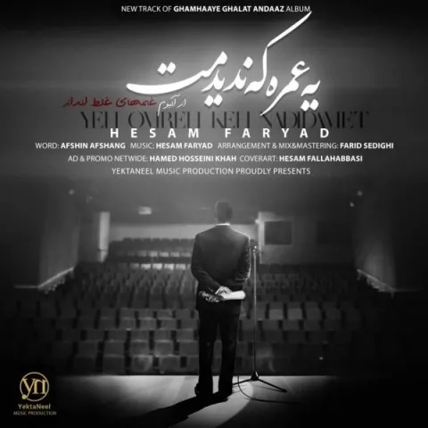 دانلود آهنگ حسام فریاد به نام یه عمره که ندیدمت + متن آهنگ