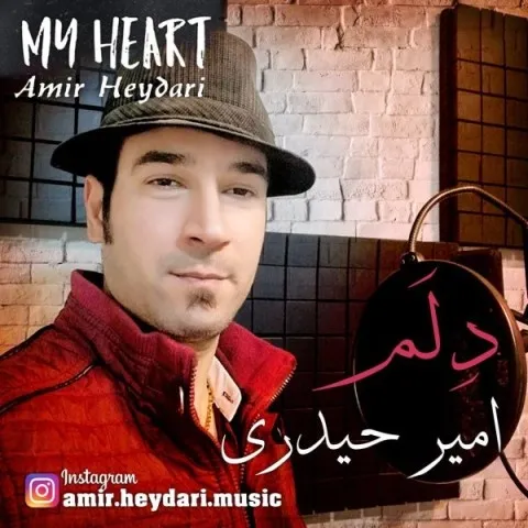 دانلود آهنگ امیر حیدری به نام دلم + متن آهنگ