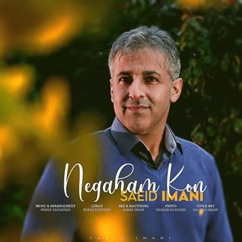 دانلود آهنگ سعید ایمانی به نام نگاهم کن + متن آهنگ