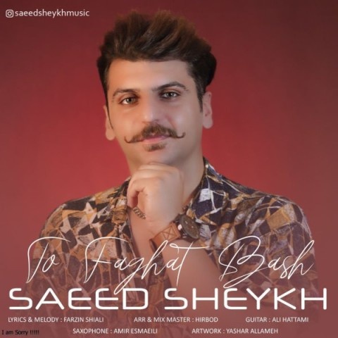 سعید شیخ تو فقط باش