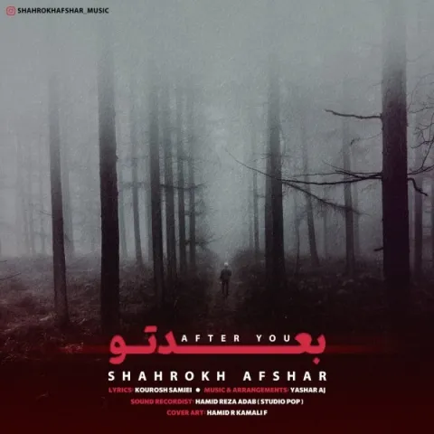 دانلود آهنگ شاهرخ افشار به نام بعد تو + متن آهنگ