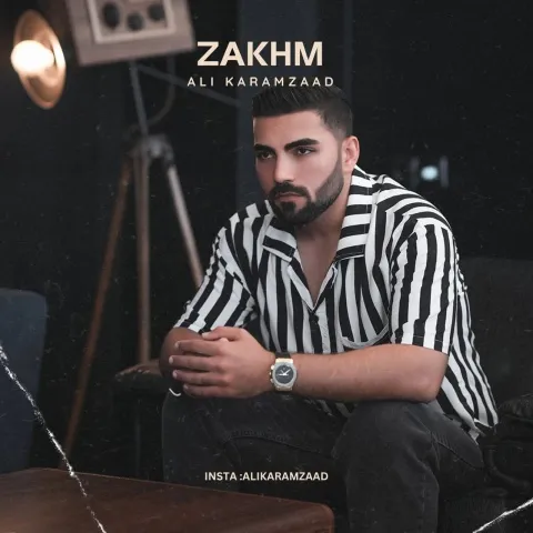 دانلود آهنگ علی کرم زاد به نام زخم