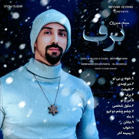 دانلود آلبوم میثم حیدری به نام برف