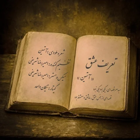 دانلود آهنگ آتمین به نام تعریف عشق + متن آهنگ